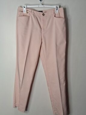 Karl Lagerfeld Paris Laris Blush Pink Ankle Pants Size 6